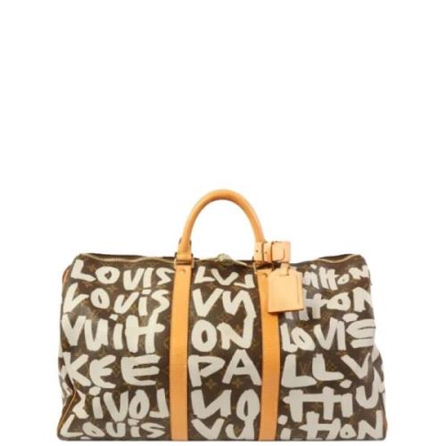 Louis Vuitton Vintage Pre-owned Canvas louis-vuitton-vskor Brown, Dam