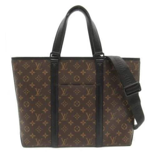 Louis Vuitton Vintage Pre-owned Canvas totevskor Brown, Dam