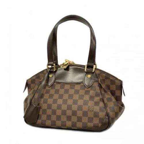 Louis Vuitton Vintage Pre-owned Canvas louis-vuitton-vskor Brown, Dam