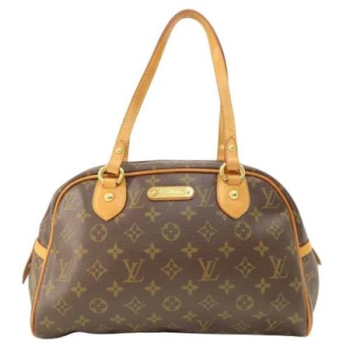 Louis Vuitton Vintage Pre-owned Canvas louis-vuitton-vskor Brown, Dam