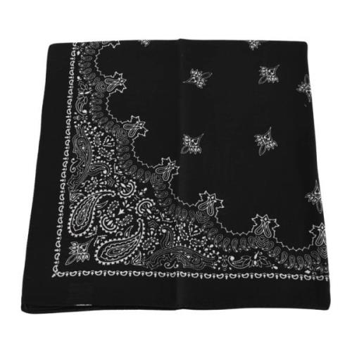 Destin Foulard Bandana i 100% ull Black, Dam