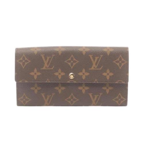 Louis Vuitton Vintage Pre-owned Laeder plnbcker Brown, Dam