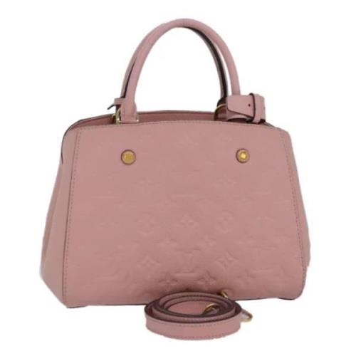 Louis Vuitton Vintage Pre-owned Laeder louis-vuitton-vskor Pink, Dam