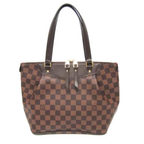 Louis Vuitton Vintage Pre-owned Canvas louis-vuitton-vskor Brown, Dam