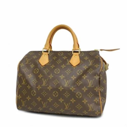 Louis Vuitton Vintage Pre-owned Tyg louis-vuitton-vskor Brown, Dam