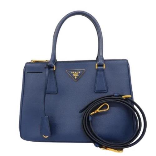 Prada Vintage Pre-owned Laeder prada-vskor Blue, Dam