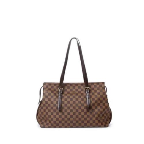 Louis Vuitton Vintage Pre-owned Belagd canvas louis-vuitton-vskor Brow...