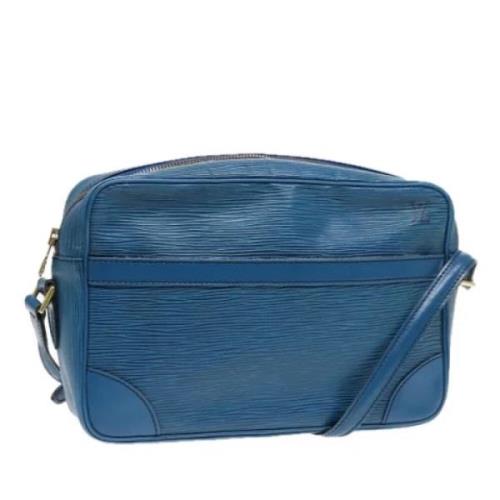 Louis Vuitton Vintage Pre-owned Laeder louis-vuitton-vskor Blue, Dam