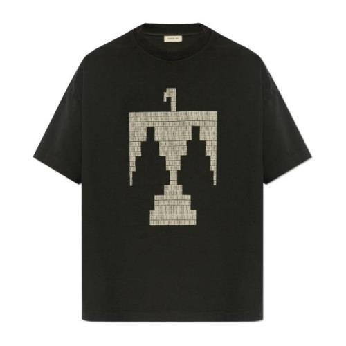 Fear Of God T-shirt med tryck Black, Herr