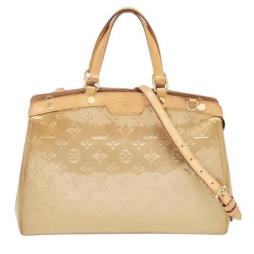 Louis Vuitton Vintage Pre-owned Laeder louis-vuitton-vskor Beige, Dam