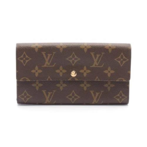 Louis Vuitton Vintage Pre-owned Laeder plnbcker Brown, Dam