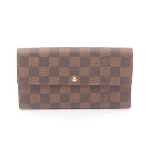 Louis Vuitton Vintage Pre-owned Laeder plnbcker Brown, Dam