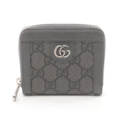 Gucci Vintage Pre-owned Laeder plnbcker Gray, Dam