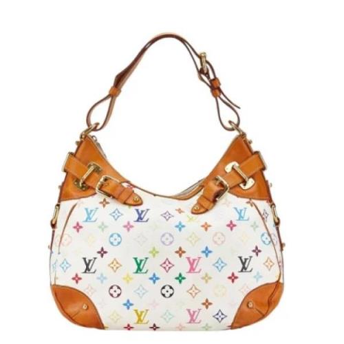 Louis Vuitton Vintage Pre-owned Laeder axelremsvskor White, Dam