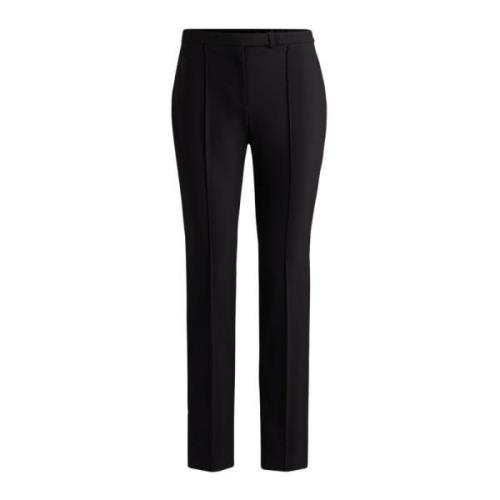 Hugo Boss Högmidjade Svarta Tizena Skinny Byxor Black, Dam