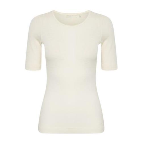 InWear Whisper White T-Shirt Top White, Dam