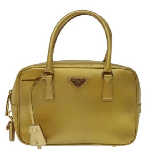 Prada Vintage Pre-owned Laeder prada-vskor Yellow, Dam