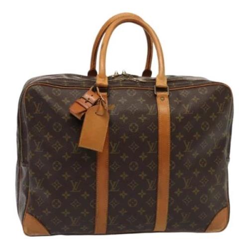 Louis Vuitton Vintage Pre-owned Canvas handvskor Brown, Dam