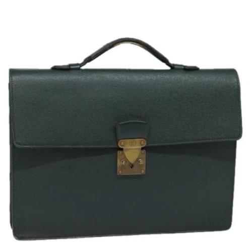 Louis Vuitton Vintage Pre-owned Laeder louis-vuitton-vskor Green, Dam