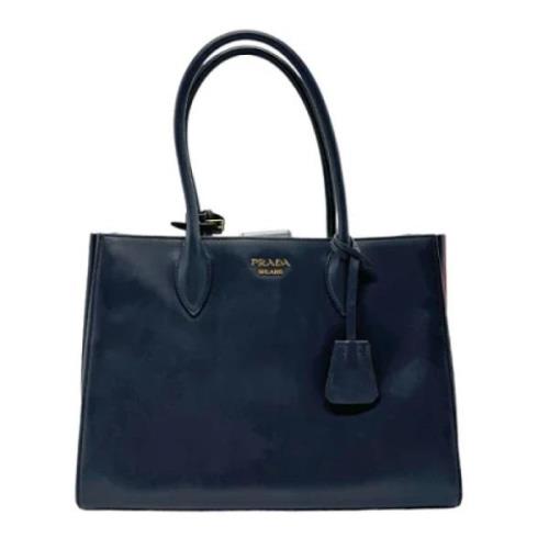 Prada Vintage Pre-owned Laeder prada-vskor Blue, Dam