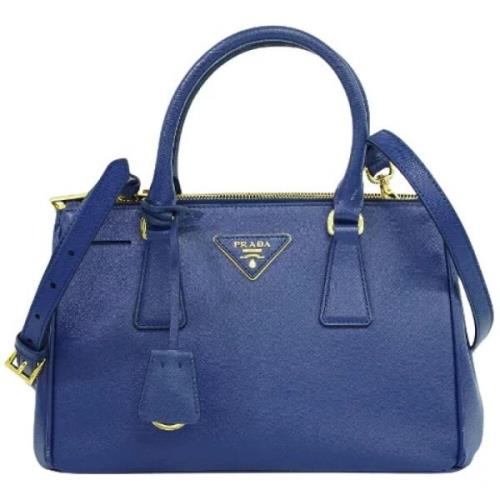 Prada Vintage Pre-owned Laeder prada-vskor Blue, Dam