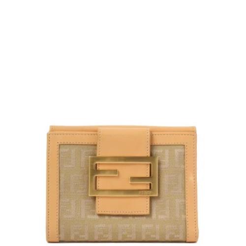 Fendi Vintage Pre-owned Tyg plnbcker Beige, Dam