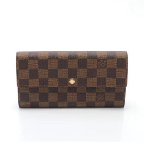 Louis Vuitton Vintage Pre-owned Laeder plnbcker Brown, Dam