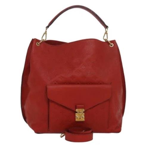 Louis Vuitton Vintage Pre-owned Laeder louis-vuitton-vskor Red, Dam