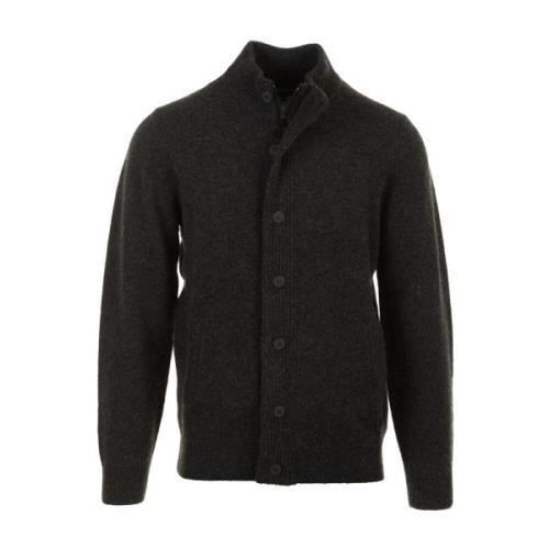 Barbour Essential Patch Zip Jacka Black, Herr