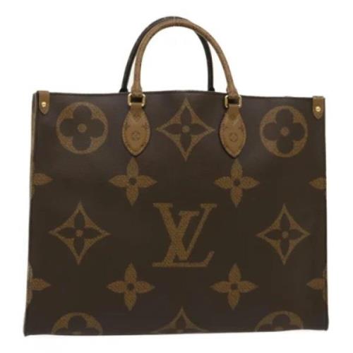 Louis Vuitton Vintage Pre-owned Canvas totevskor Brown, Dam