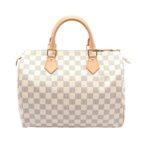 Louis Vuitton Vintage Pre-owned Laeder louis-vuitton-vskor White, Dam