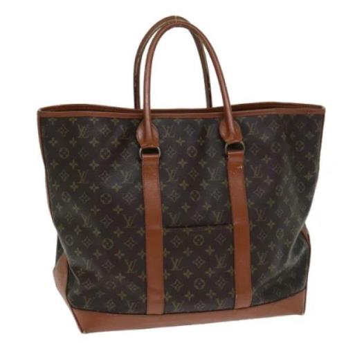 Louis Vuitton Vintage Pre-owned Canvas louis-vuitton-vskor Brown, Dam