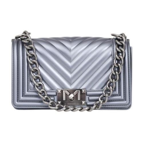 Marc Ellis Quiltad Mini Crossbody Väska Blå Gray, Dam