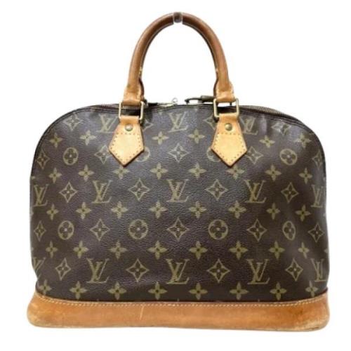 Louis Vuitton Vintage Pre-owned Canvas handvskor Brown, Dam