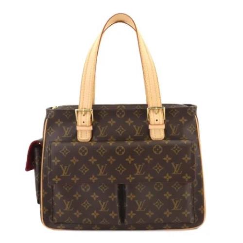 Louis Vuitton Vintage Pre-owned Canvas louis-vuitton-vskor Brown, Dam