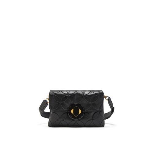 Maliparmi Medium Rygglindring Crossbody Väska Black, Dam