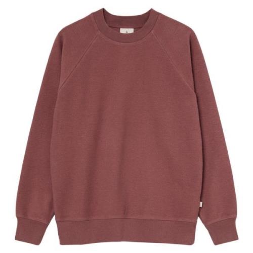 La Paz Marsala Raglan Sweatshirt Fleece Komfort Brown, Herr