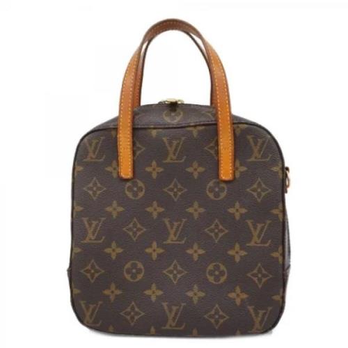 Louis Vuitton Vintage Pre-owned Tyg handvskor Brown, Dam