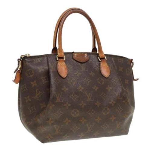 Louis Vuitton Vintage Pre-owned Canvas handvskor Brown, Dam