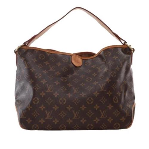 Louis Vuitton Vintage Pre-owned Canvas handvskor Brown, Dam