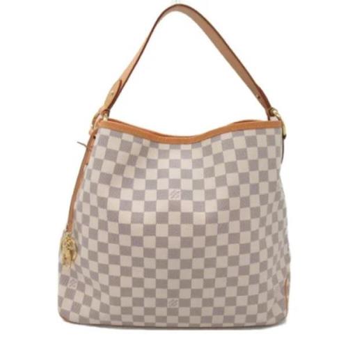 Louis Vuitton Vintage Pre-owned Canvas louis-vuitton-vskor Beige, Dam