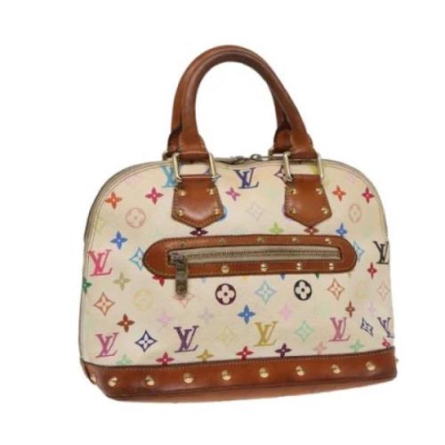 Louis Vuitton Vintage Pre-owned Canvas louis-vuitton-vskor White, Dam