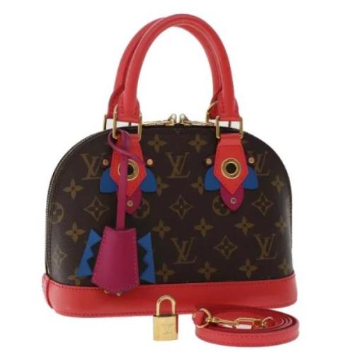 Louis Vuitton Vintage Pre-owned Canvas louis-vuitton-vskor Red, Dam