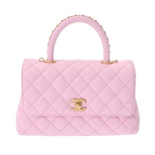 Chanel Vintage Pre-owned Laeder chanel-vskor Pink, Dam