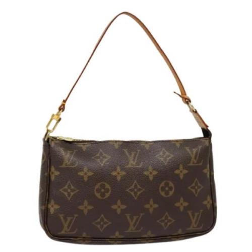 Louis Vuitton Vintage Pre-owned Canvas louis-vuitton-vskor Brown, Dam