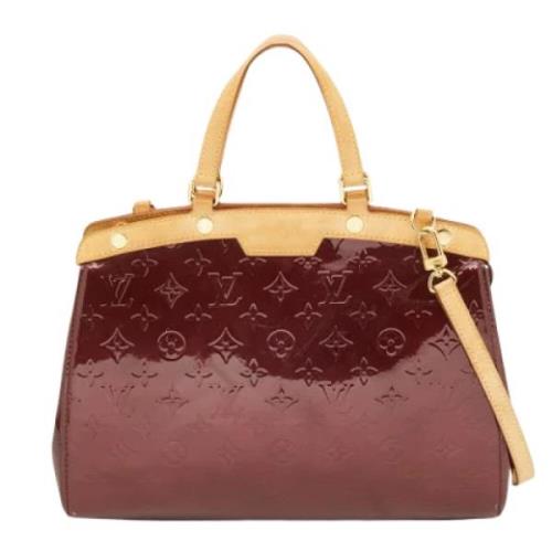 Louis Vuitton Vintage Pre-owned Laeder louis-vuitton-vskor Red, Dam