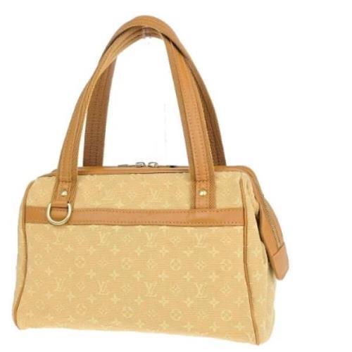 Louis Vuitton Vintage Pre-owned Canvas louis-vuitton-vskor Beige, Dam