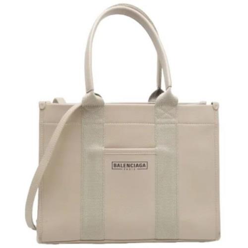 Balenciaga Vintage Pre-owned Laeder balenciaga-vskor Beige, Dam