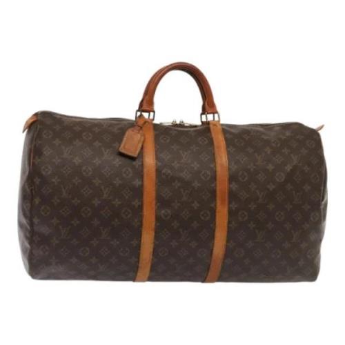 Louis Vuitton Vintage Pre-owned Canvas resvskor Brown, Dam