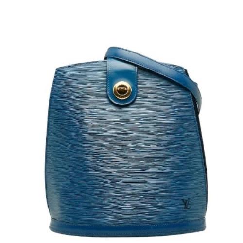 Louis Vuitton Vintage Pre-owned Laeder louis-vuitton-vskor Blue, Dam